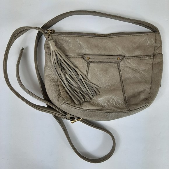 HOBO Handbags - HOBO The Original Gray Crossbody Handbag Shoulder
